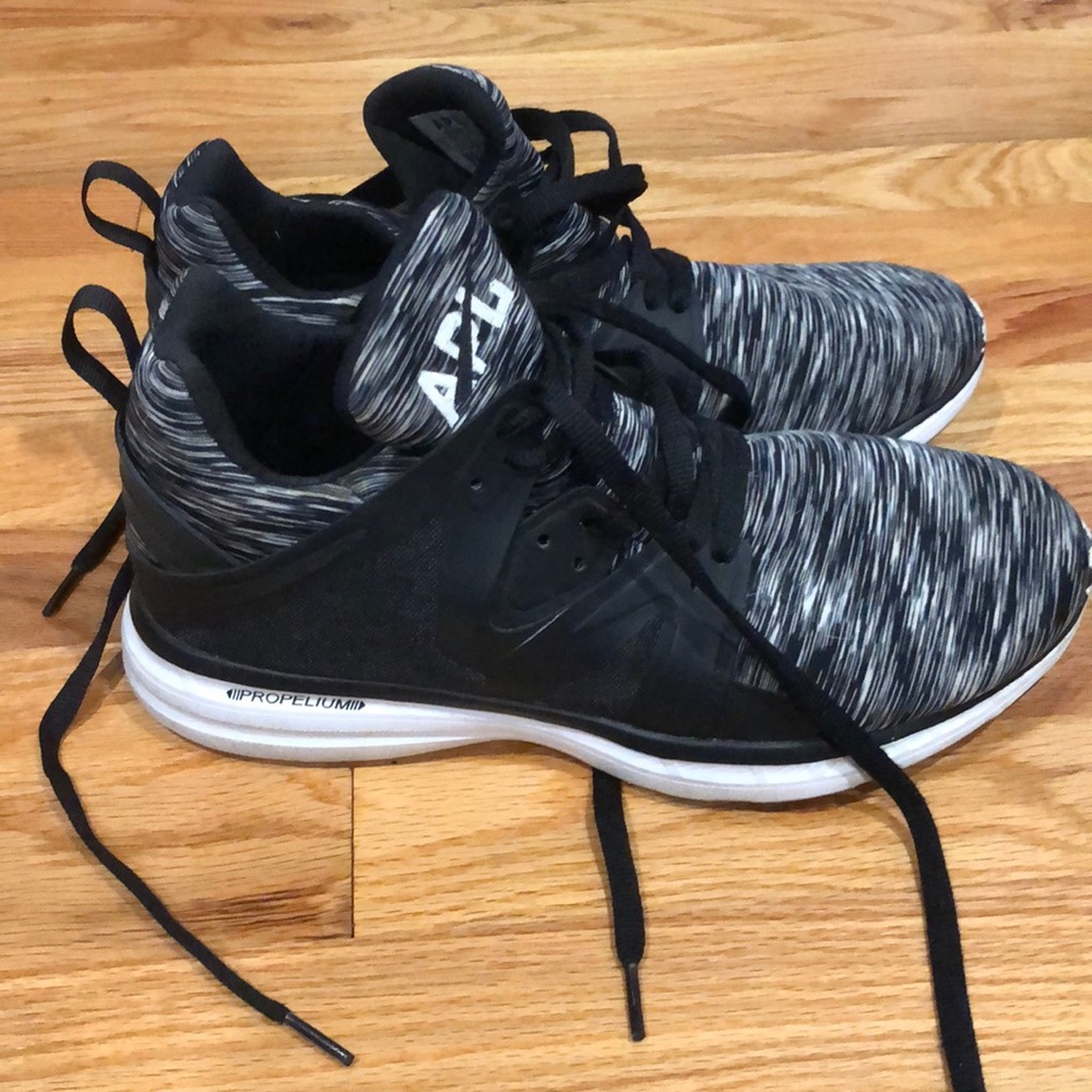 APL training shoes black and white